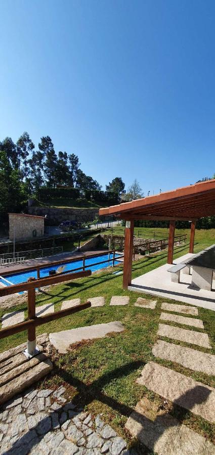 カベセイラス・デ・バスト Quinta De Terreiros 16 Pax - Quinta Inteiraヴィラ エクステリア 写真